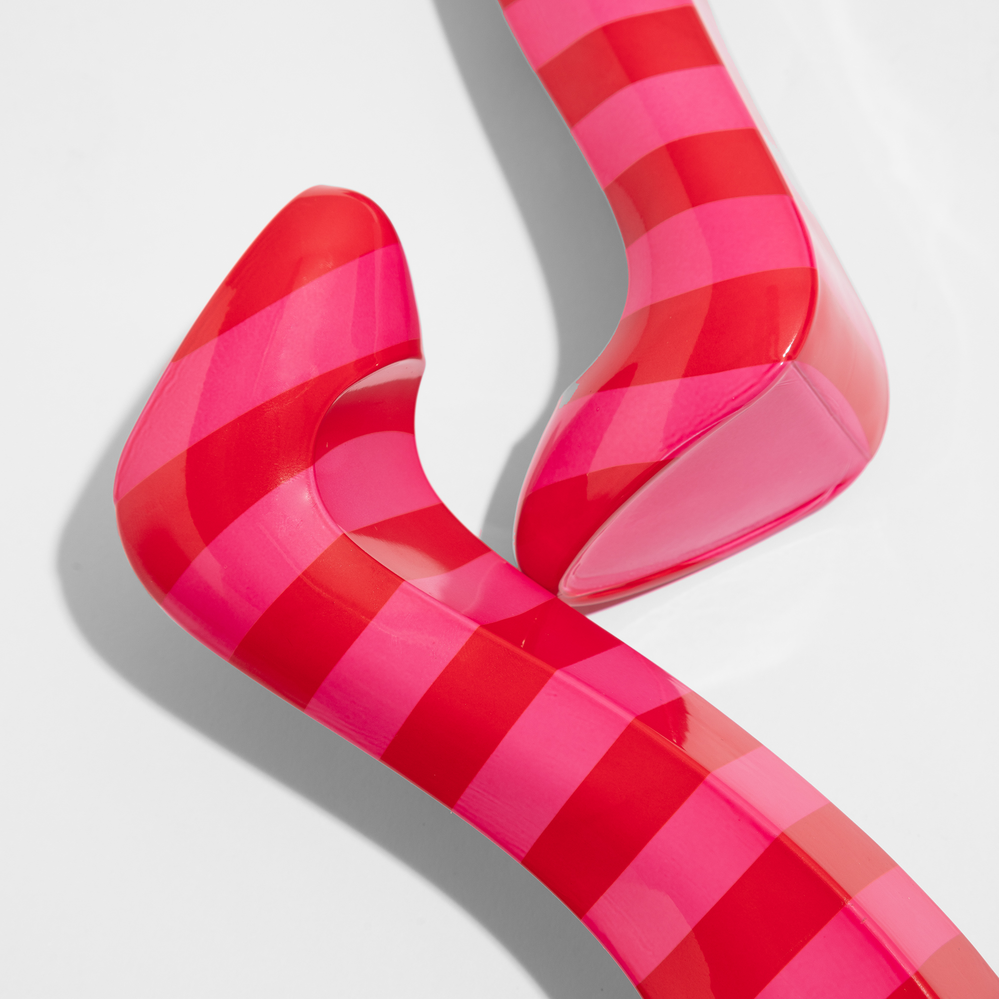 Carolina Herrera Good Girl — striped pink and red edition, digital sublimation by ATIU