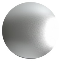 Metallic primer on glass