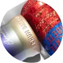 Metallic decorated bottle